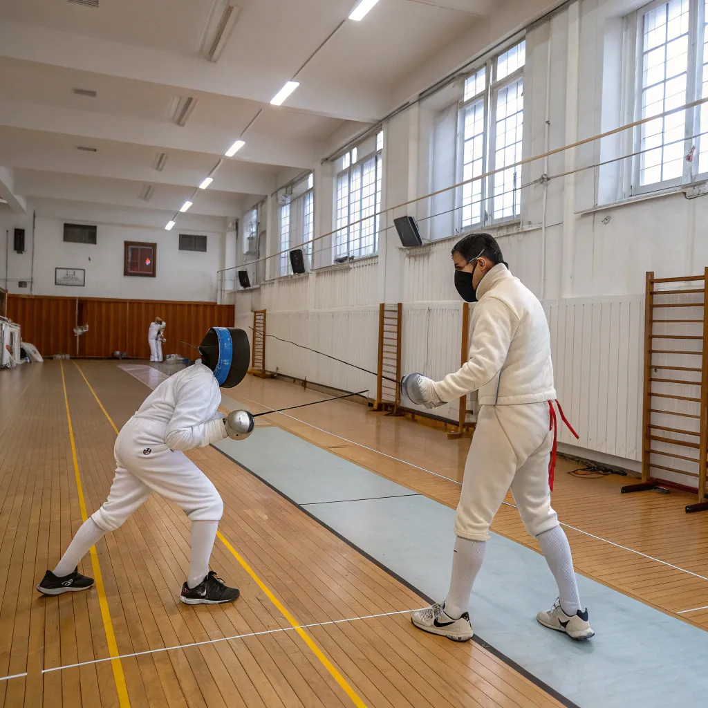 Private fencing lesson